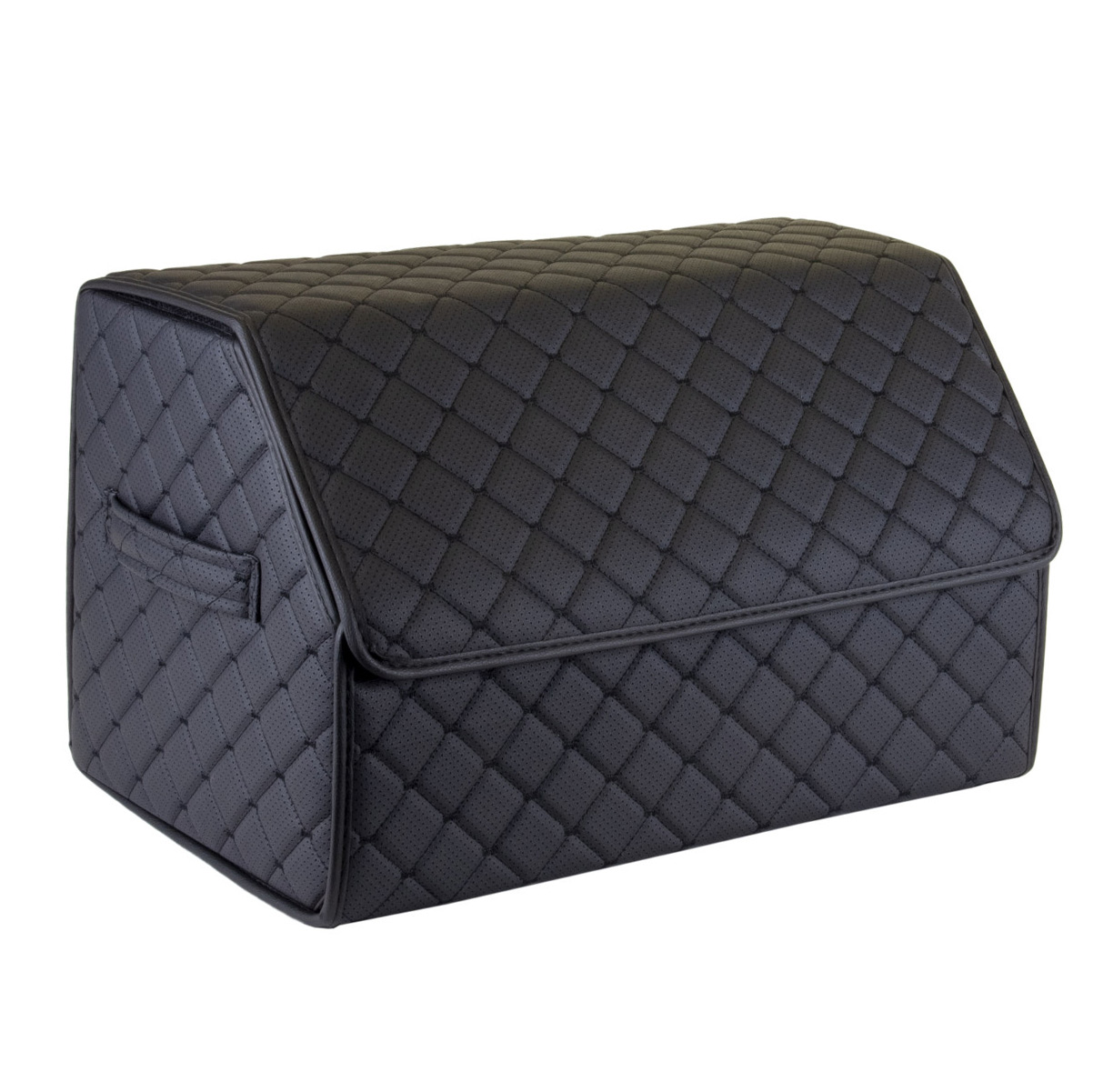 ECO M Trunk Organizer 30×30×50 cm – black diamond pattern