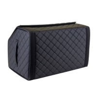 ECO M Trunk Organizer 30×30×50 cm – black diamond pattern