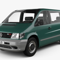 Car Mats Mercedes-Benz W638 V-Class Vito (1996-2003)